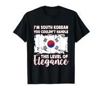 South Korea Flag Elegant South Korean Boyfriend Girlfriend Camiseta