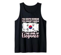South Korea Flag Elegant South Korean Boyfriend Girlfriend Camiseta sin Mangas