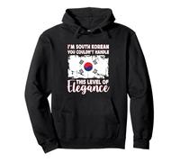 South Korea Flag Elegant South Korean Boyfriend Girlfriend Sudadera con Capucha