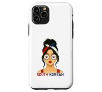South Korean Girl South Korea Flag South Korean Girlfriend Carcasa para iPhone 11 Pro