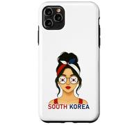 South Korean Girl South Korea Flag South Korean Girlfriend Carcasa para iPhone 11 Pro Max