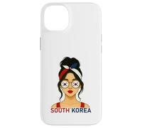 South Korean Girl South Korea Flag South Korean Girlfriend Carcasa para iPhone 14 Plus