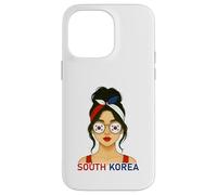 South Korean Girl South Korea Flag South Korean Girlfriend Carcasa para iPhone 14 Pro Max