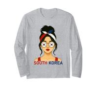 South Korean Girl South Korea Flag South Korean Girlfriend Manga Larga