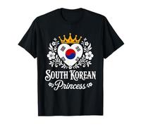 South Korean Princess South Korea Flag South Korean Girl Camiseta