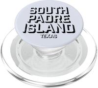 South Padre Island Texas - Bloque South Padre Island TX PopSockets PopGrip para MagSafe