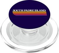 South Padre Island Texas Retro Gráfico South Padre Island TX PopSockets PopGrip para MagSafe