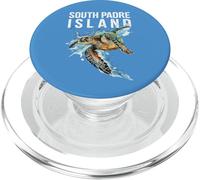 South Padre Island Texas Souvenir Acuarela Tortuga Marina PopSockets PopGrip para MagSafe