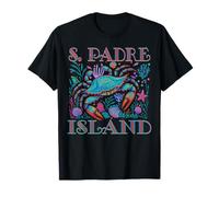SOUTH PADRE ISLAND TX BLUE CRAB VACACIONES EN LA PLAYA DE VERANO Camiseta