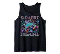 SOUTH PADRE ISLAND TX BLUE CRAB VACACIONES EN LA PLAYA DE VERANO Camiseta sin Mangas
