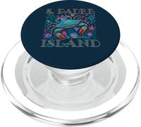 SOUTH PADRE ISLAND TX BLUE CRAB VACACIONES EN LA PLAYA DE VERANO PopSockets PopGrip para MagSafe