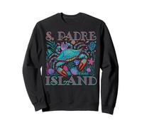 SOUTH PADRE ISLAND TX BLUE CRAB VACACIONES EN LA PLAYA DE VERANO Sudadera