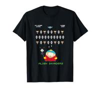 South Park Cartman Alien Invaders 8-Bit Pixel Camiseta