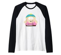 South Park Cartman Beefcake Wearing Pink Camiseta Manga Raglan