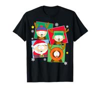 South Park Christmas Eric Stan Kyle & Kenny Festive Costumes Camiseta