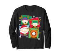 South Park Christmas Eric Stan Kyle & Kenny Festive Costumes Manga Larga