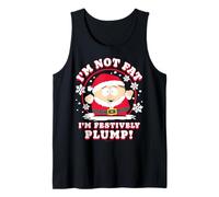 South Park Christmas I'm Not Fat I'm Festively Plump Cartman Camiseta sin Mangas