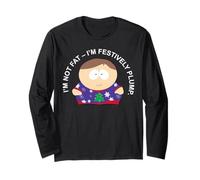 South Park - Disfraz de Cartman de Navidad, diseño Retro Manga Larga