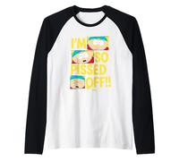 South Park Eric Cartman I'm So Pissed Off!! Many Expressions Camiseta Manga Raglan