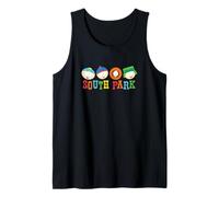South Park Eric, Kenny, Kyle & Stand Cabezas flotantes Camiseta sin Mangas