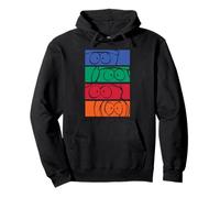 South Park Eyes Colorblock Pop Art Funny Cartoon Sudadera con Capucha