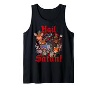 South Park Hail Satan! Evil Woodland Animals Pentagram Camiseta sin Mangas