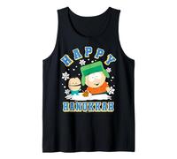 South Park Happy Hanukkah Kyle & Ike Broflovski Dreidel Camiseta sin Mangas