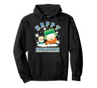 South Park Happy Hanukkah Kyle & Ike Broflovski Dreidel Sudadera con Capucha