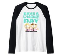 South Park Have a Creamy Day Ice Cream Shop Funny Cartoon Camiseta Manga Raglan