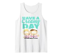 South Park Have a Creamy Day Ice Cream Shop Funny Cartoon Camiseta sin Mangas