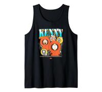 South Park Kenny Muerte Pose Calle Arte De Dibujos Animados Clásico Camiseta sin Mangas, Hombre, Negro, L