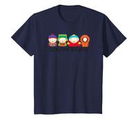 South Park Kids Eric Kenny Kyle Stan Personajes Pose Clásico Camiseta