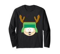 South Park Kyle Christmas Reindeer Antlers Manga Larga