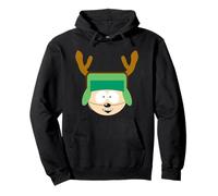 South Park Kyle Christmas Reindeer Antlers Sudadera con Capucha