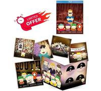 South Park Limited Edition: The Complete Nineteenth & Twentieth [Series 19 & 20] [Blu-ray, 2-Season Collection Pack] + Bonus Exclusive 12" Art Cards & Deleted Scenes
