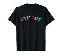 South Park Multi-Color Friend Group Front & Back Camiseta
