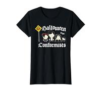 South Park Non-Conformists Goths Halloween Funny Cartoon Camiseta, Mujer, Negro, XL