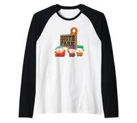 South Park Pandilla con Cartel Camiseta Manga Raglan
