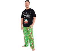 South Park Pijama Hombre Algodon Conjunto de Pijama Suave Ropa de Casa con Camiseta y Pantalon Regalo Hombres Adolescentes (2XL, Multi)