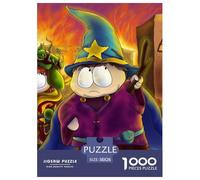 South_Park Puzzle 1000 Piezas para Adultos - Cartoon Rompecabezas De Madera Premium, Juego Educativo Y Relajante, Idea Amigos 38x26cm/1000pcs