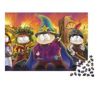 South_Park Puzzle De Madera 1000 Piezas - Cartoon Rompecabezas Creativo para Adultos, Juego De Lógica 3D, Decoración Moderna Y Regalo 500pcs (52x38cm)