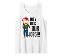 South Park se llevaron nuestros trabajos!!! Darryl Weathers Cita Camiseta sin Mangas