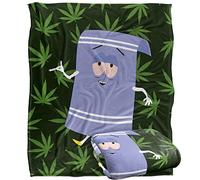 South Park South Park Towlie Pot Leaves Silky Touch Super Soft Throw Blanket 152 X 127 Cm
