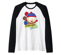 South Park Stan Marsh Everything Sucks Angry Stan Faces Camiseta Manga Raglan