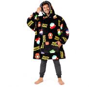 South Park Sudadera Hombre - Sudadera Manta con Capucha de Forro Polar, Talla Única, Oversize - Regalos para Hombre