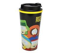 South Park Taza térmica, 450 ml de capacidad, Decorada con los personajes icónicos de la serie, Merchandising oficial