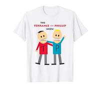 South Park Terrance and Phillip Camiseta, Hombre, Blanco, XXL