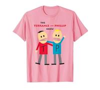 South Park Terrance and Phillip Camiseta, Hombre, Rosado, M