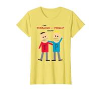 South Park Terrance and Phillip Camiseta, Mujer, Limón, XS