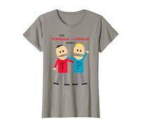 South Park Terrance and Phillip Camiseta, Mujer, Pizarra, XXL